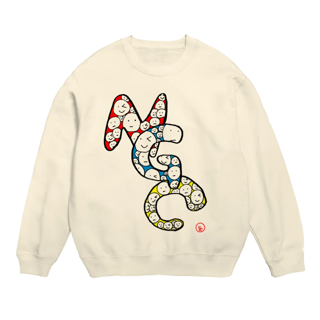 スタジオNGC　オフィシャルショップの山本彩乃 作『NGC』 Crew Neck Sweatshirt