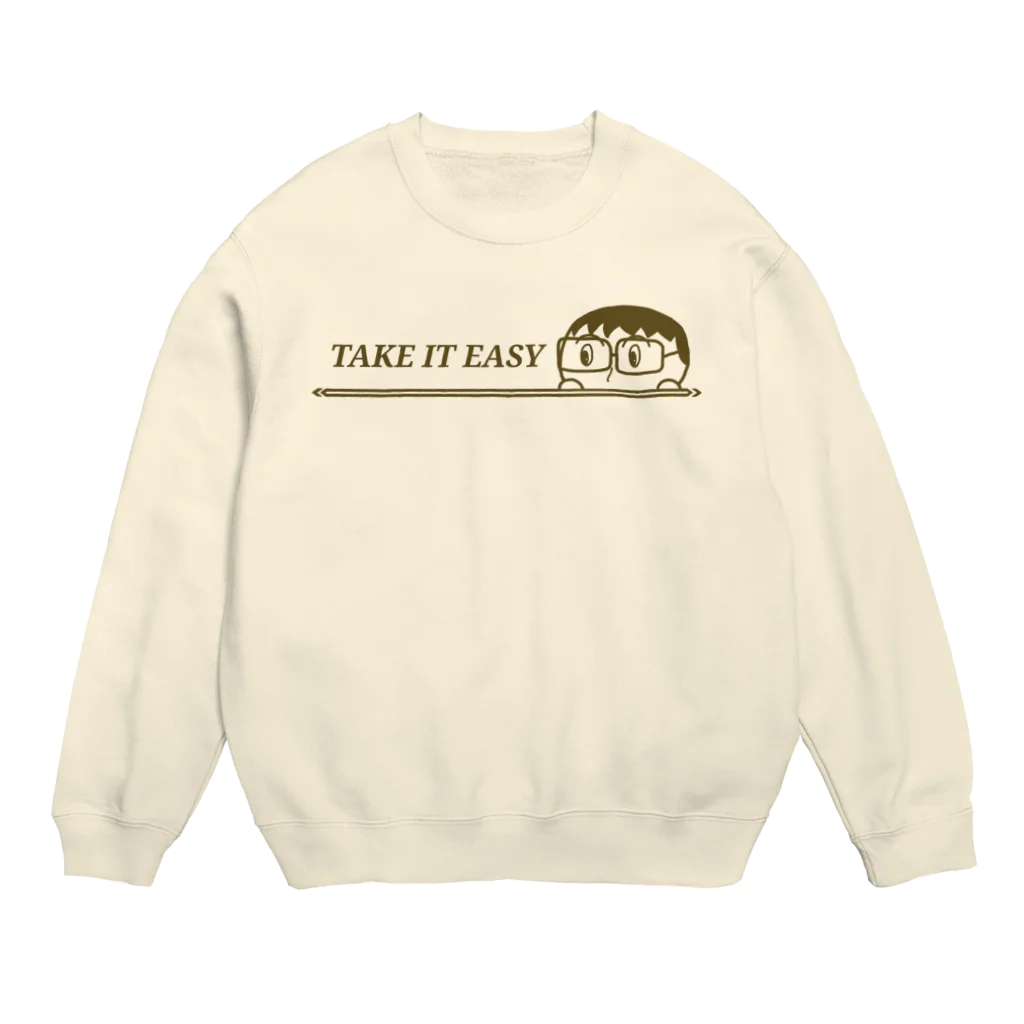 ほしねぇのほしねぇと「TAKE IT EASY」 Crew Neck Sweatshirt