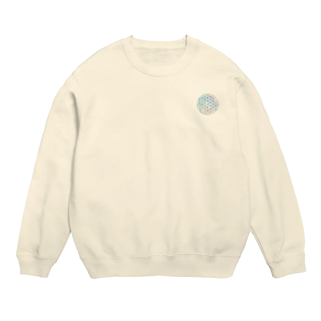 神聖幾何学屋のオパールⅡ Crew Neck Sweatshirt