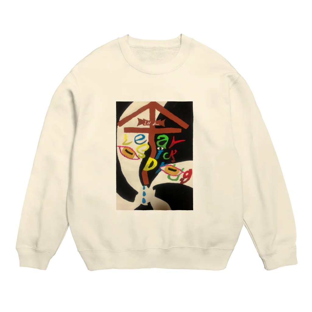 Lear shop〜歪〜のLear goat Crew Neck Sweatshirt