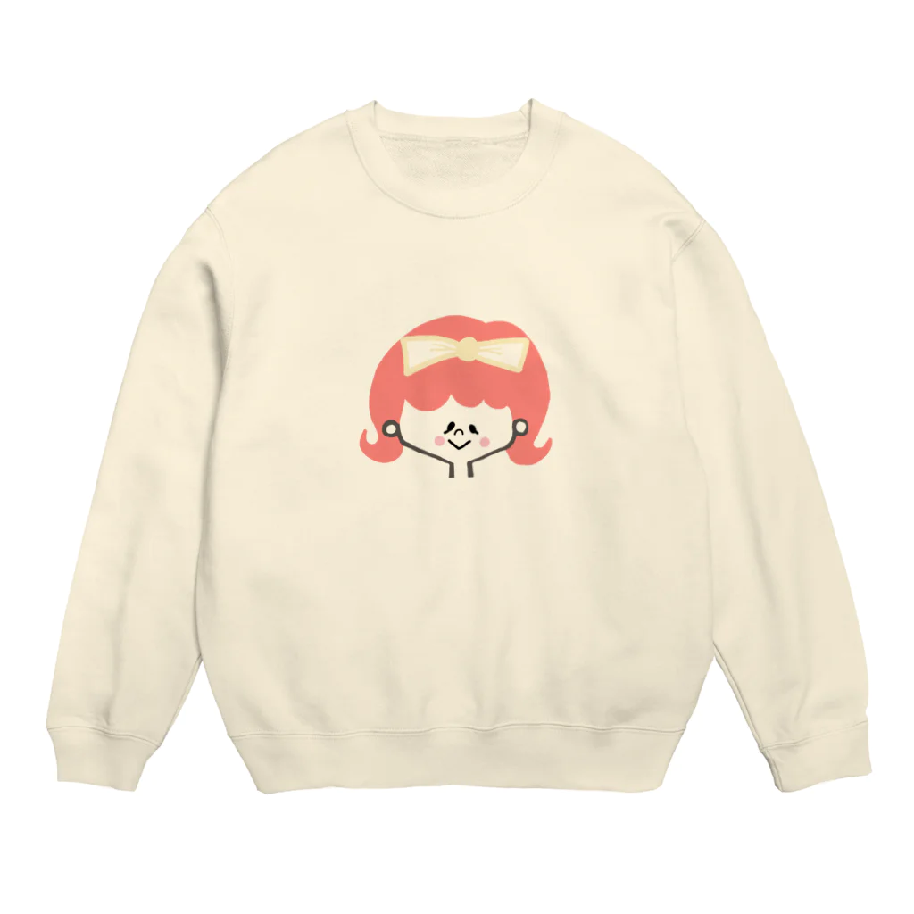 akipom★の私はキャサリンちゃん。 Crew Neck Sweatshirt