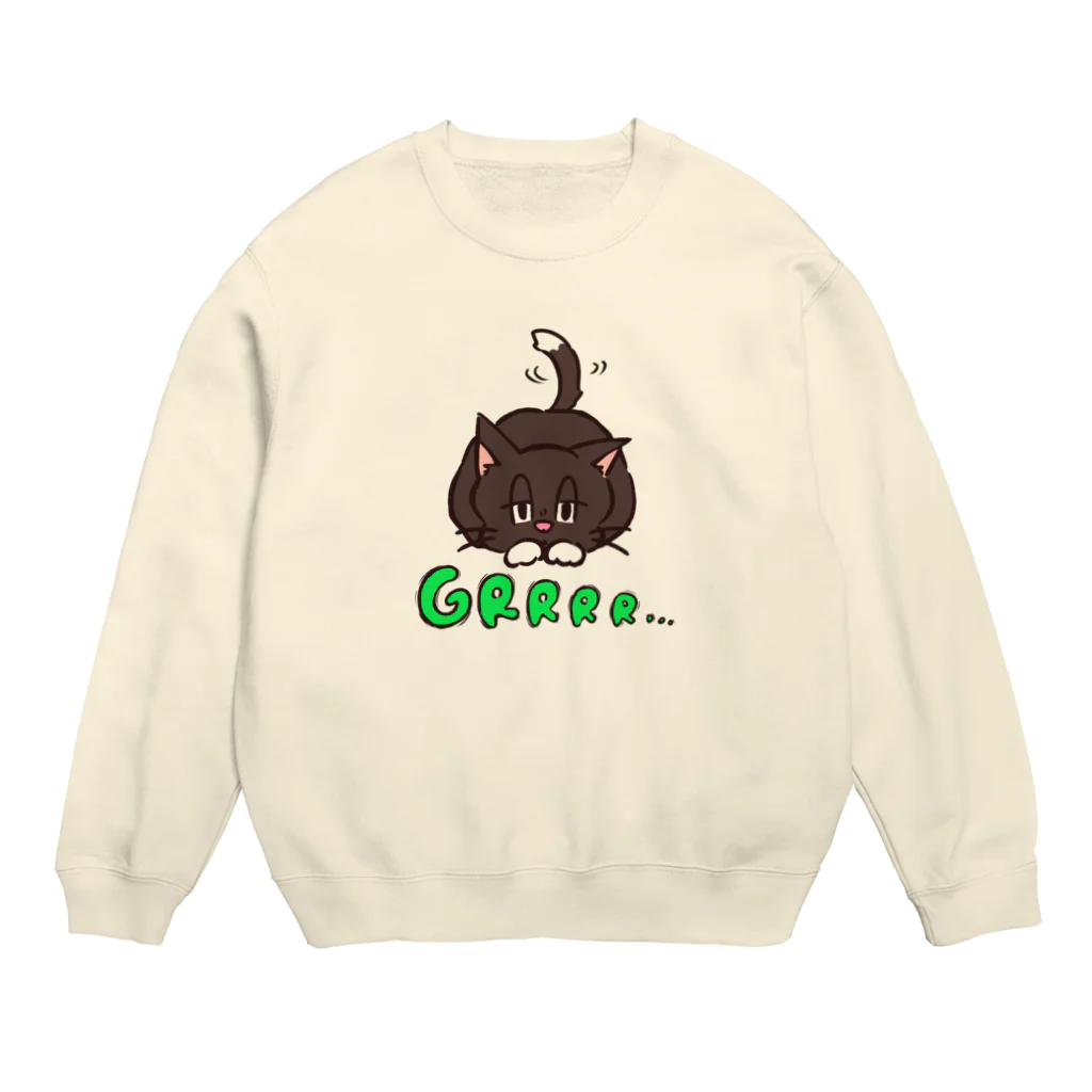 HAPPY MILK MARKETのGRRRR Crew Neck Sweatshirt