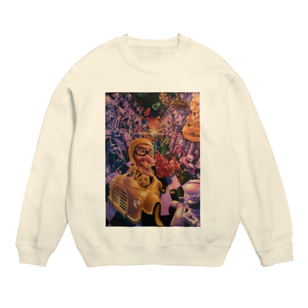 mimasho5(美馬匠吾)のGo to the future Crew Neck Sweatshirt