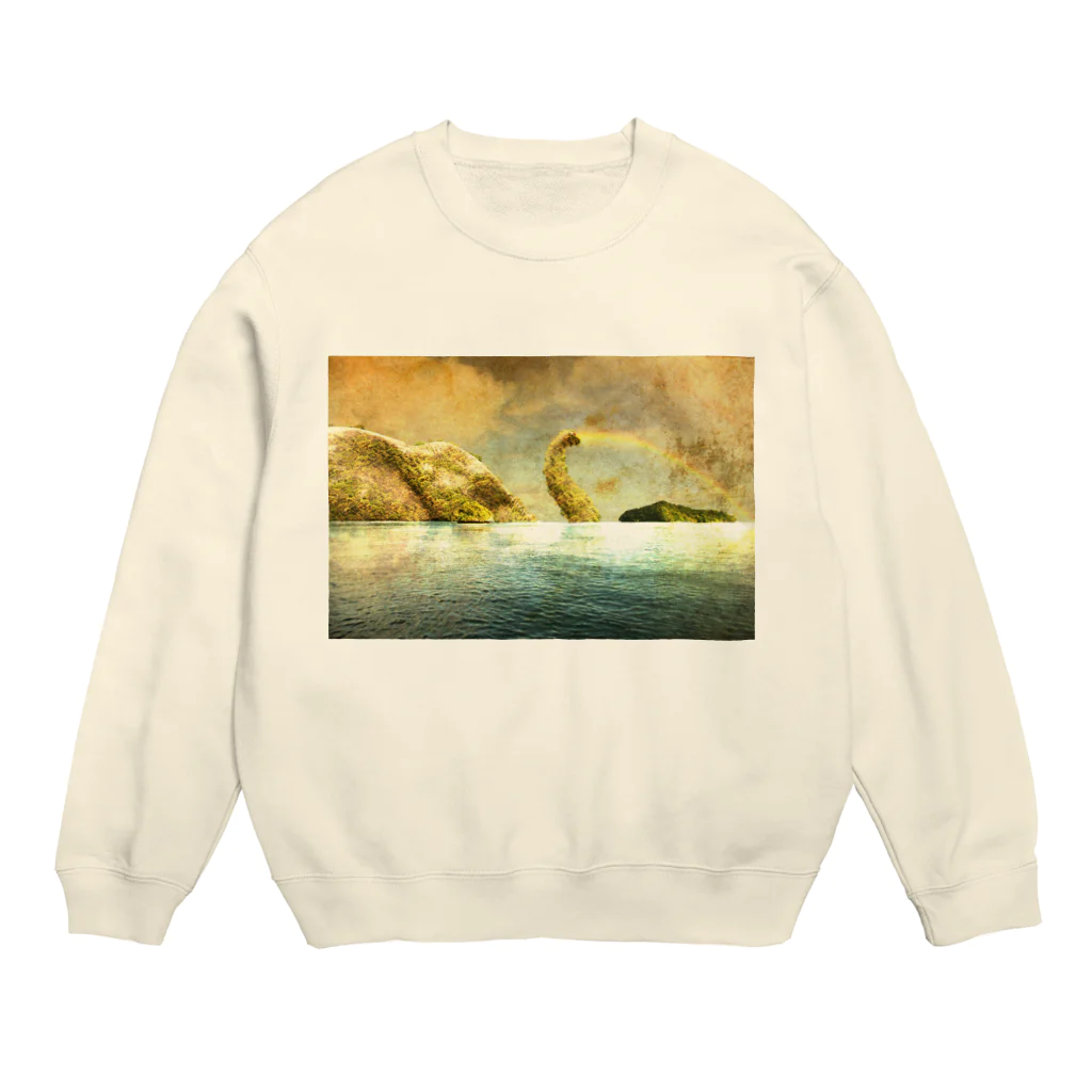 Hugki!!の【象Ａ】 Crew Neck Sweatshirt