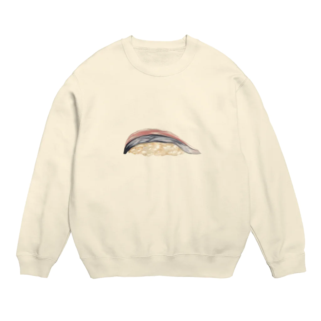 大の寿司　生鯖 Crew Neck Sweatshirt