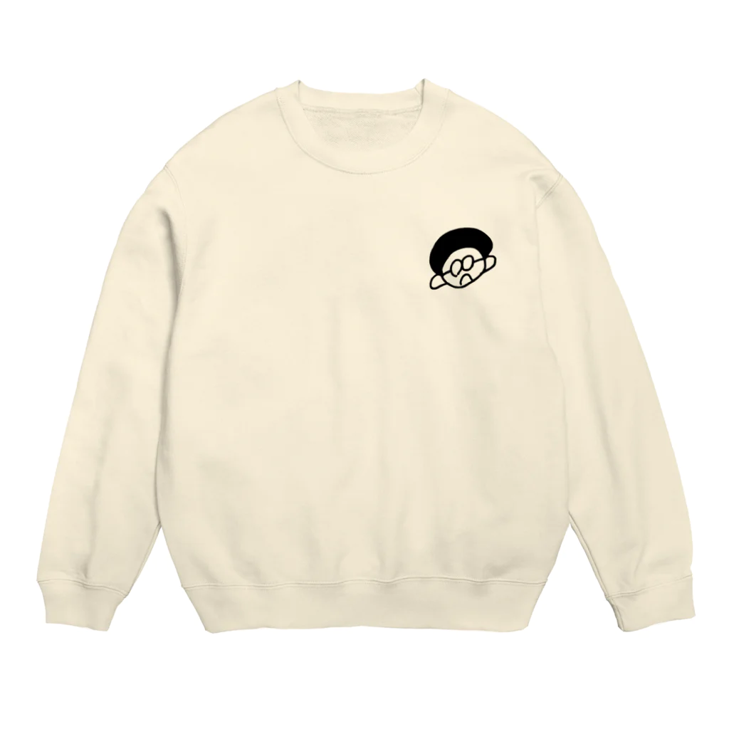 yuramekikunのゆらめきくん Crew Neck Sweatshirt