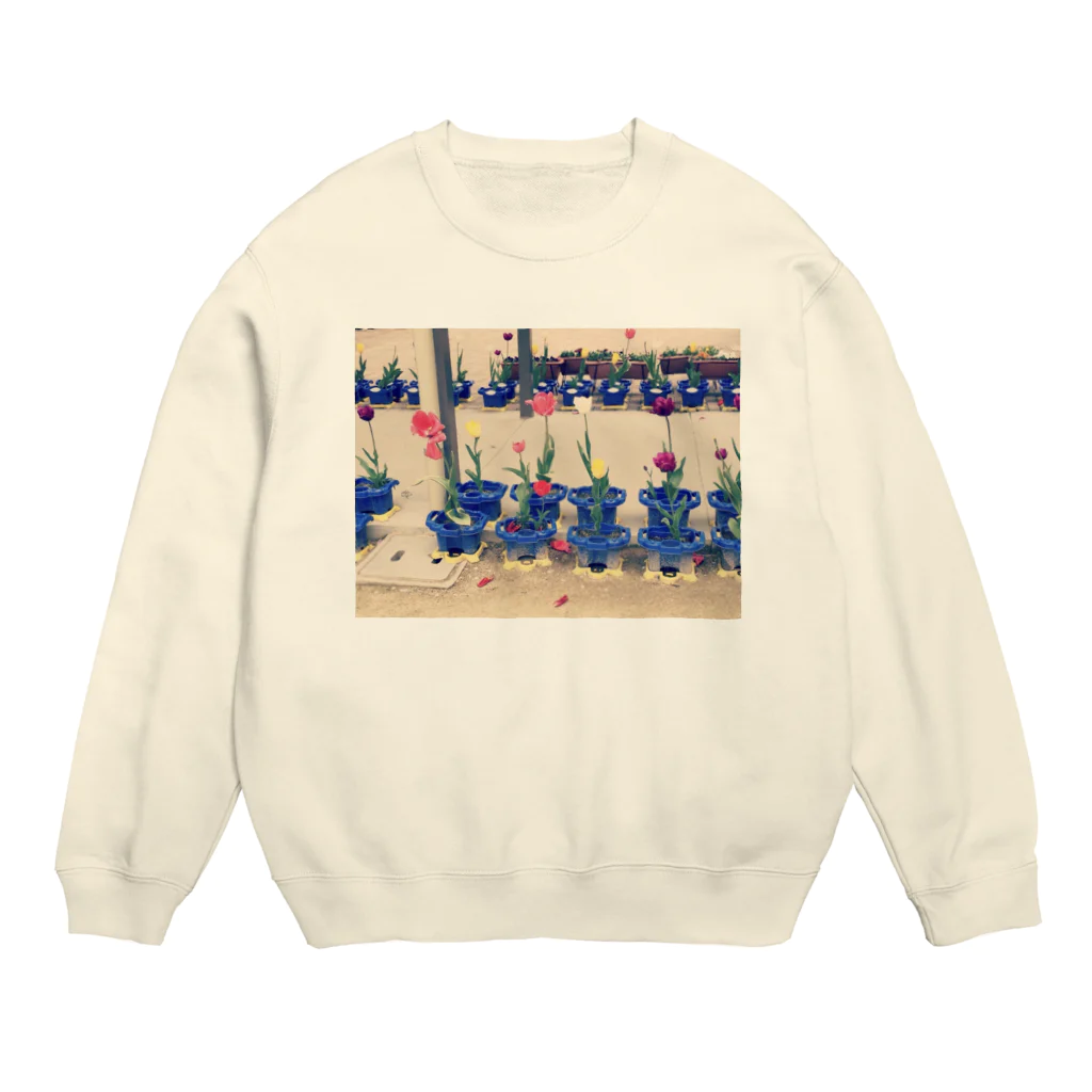 kuikoの咲いた・さいた Crew Neck Sweatshirt