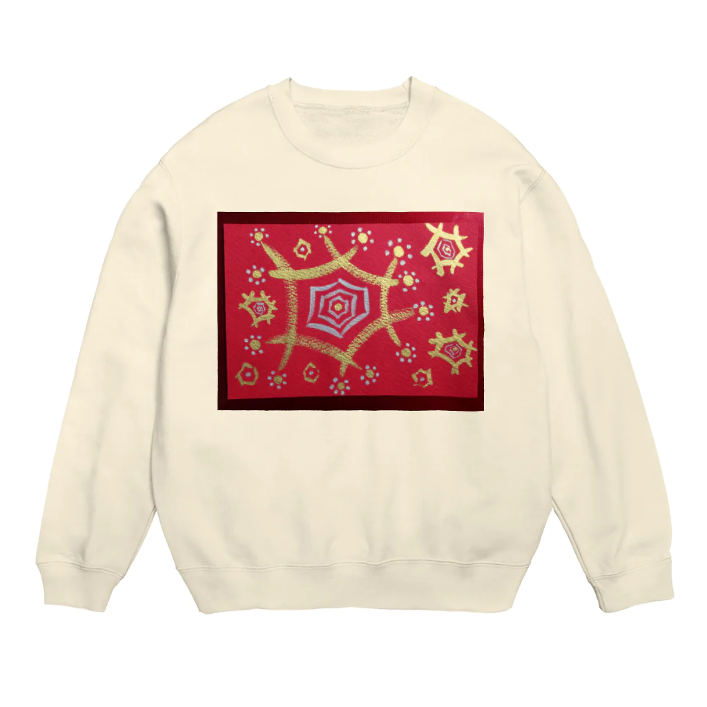 🍀森葉子グッズ🍀の光の結晶 Crew Neck Sweatshirt