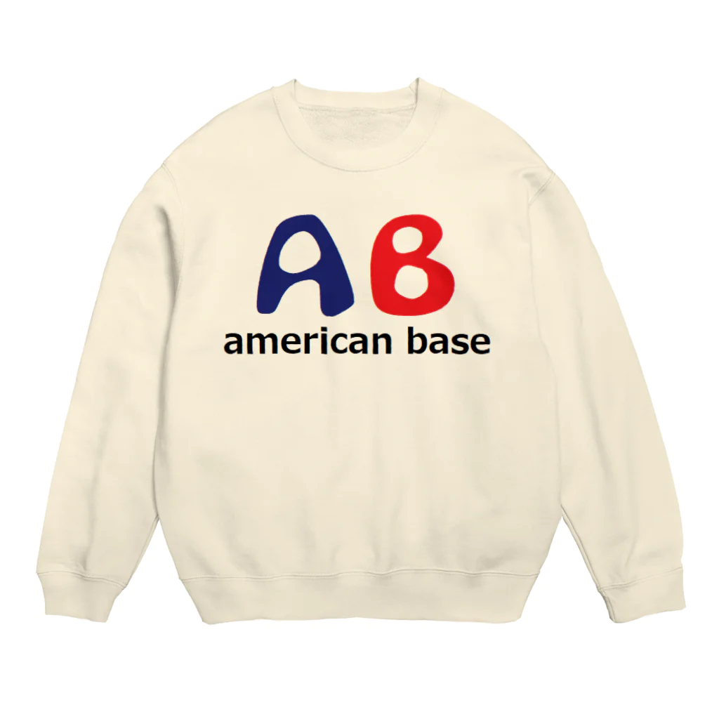 アメリカンベース のアメリカンベース　ロゴ Crew Neck Sweatshirt