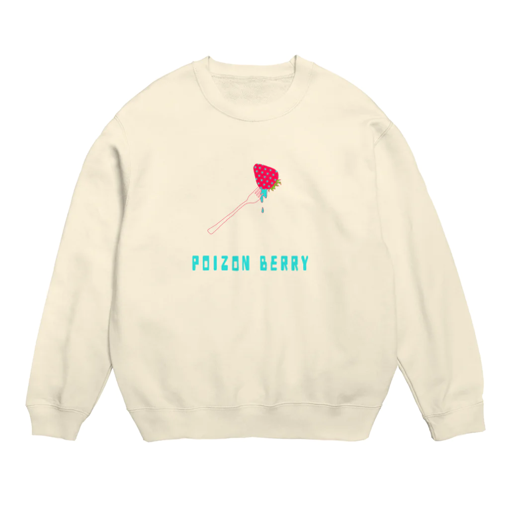 abrのベリーポイズンベリー（ナチュラル） Crew Neck Sweatshirt