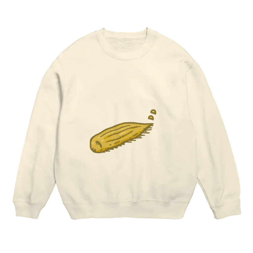 RI-YAの徐行するたくあん Crew Neck Sweatshirt