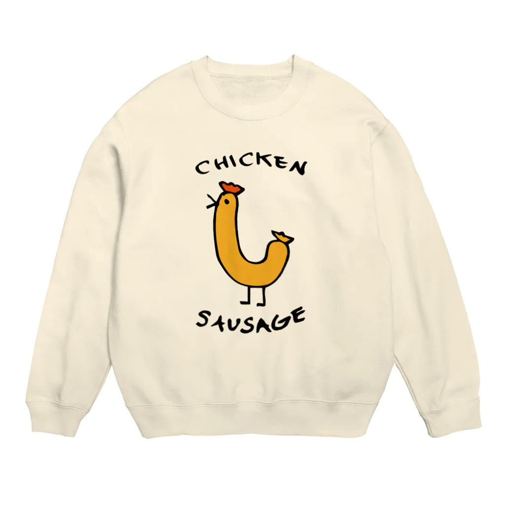 MichWich DesignのChicken Sausage Crew Neck Sweatshirt