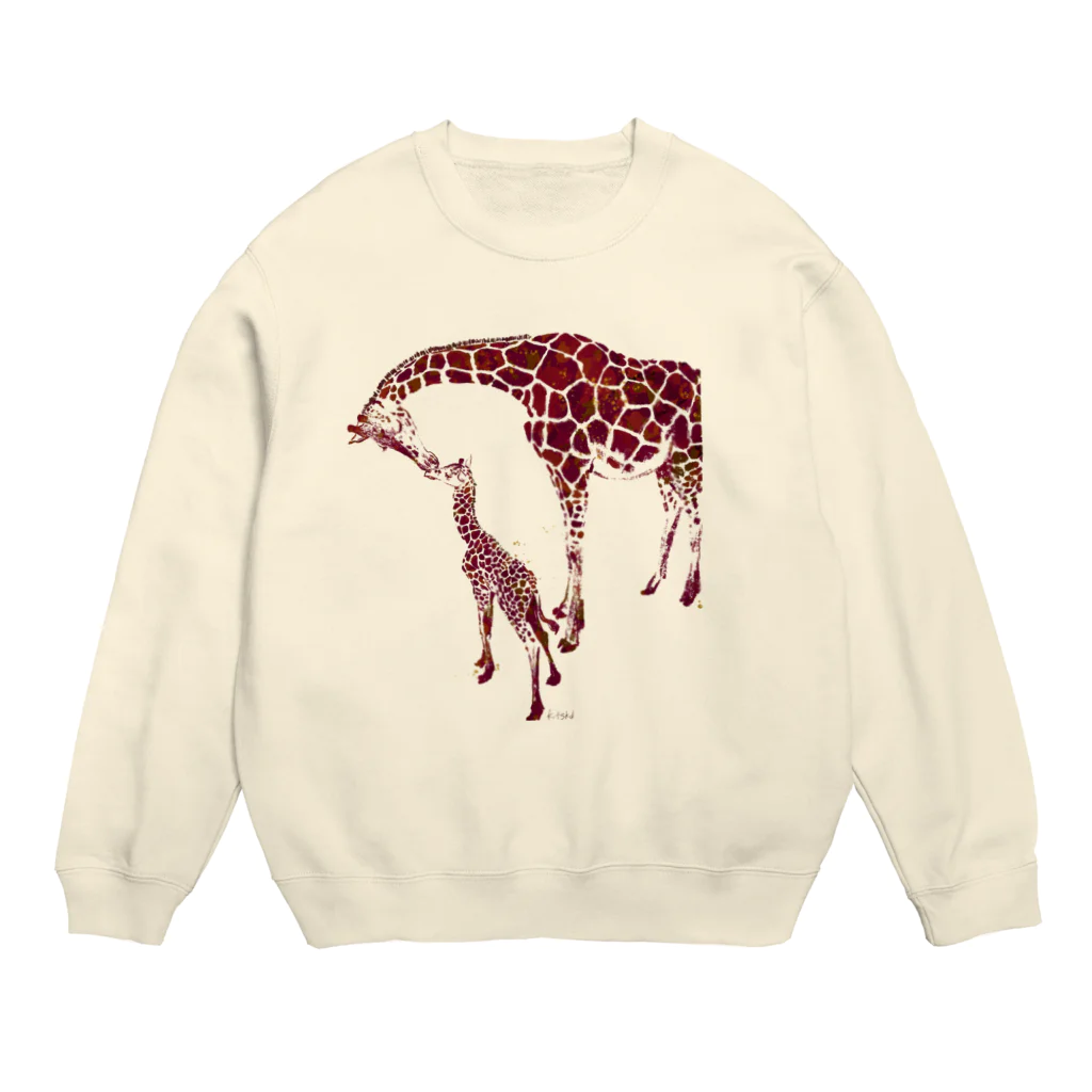 K.tskdのgiraffe  love スウェット