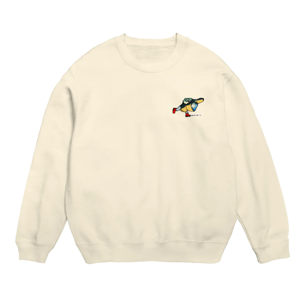 bobanchiのウバザメン Crew Neck Sweatshirt