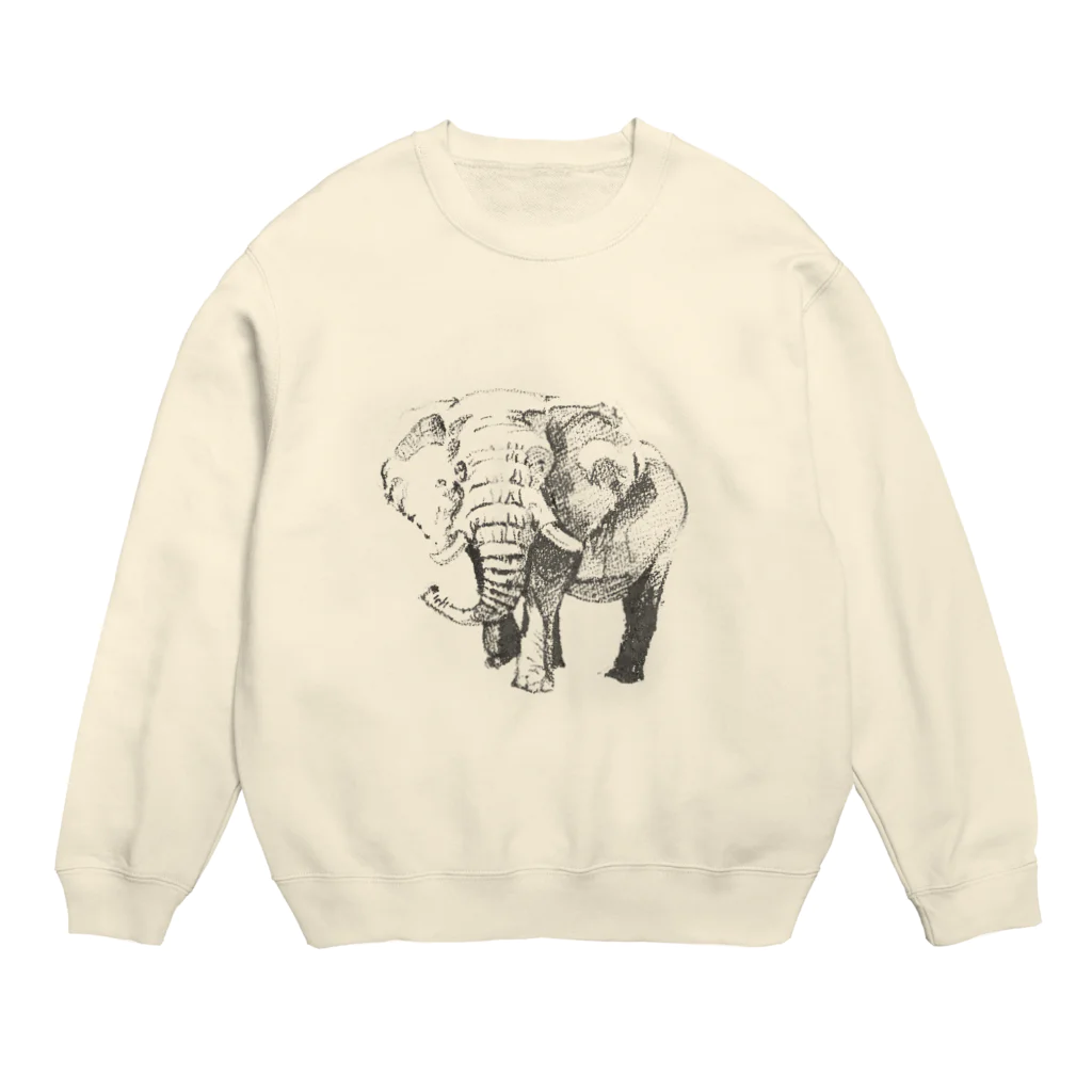 タカオカンパニーのアフリカゾウ Crew Neck Sweatshirt