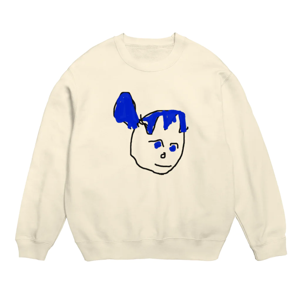 あのブルーな Crew Neck Sweatshirt