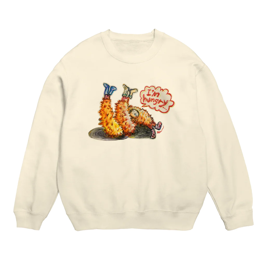 守時はるひのI'm hungry... Crew Neck Sweatshirt