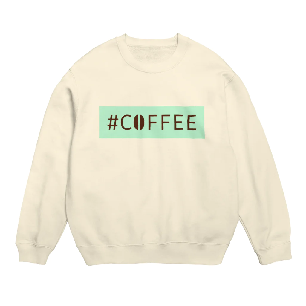 Nerdy Cabの#C0FFEE Crew Neck Sweatshirt