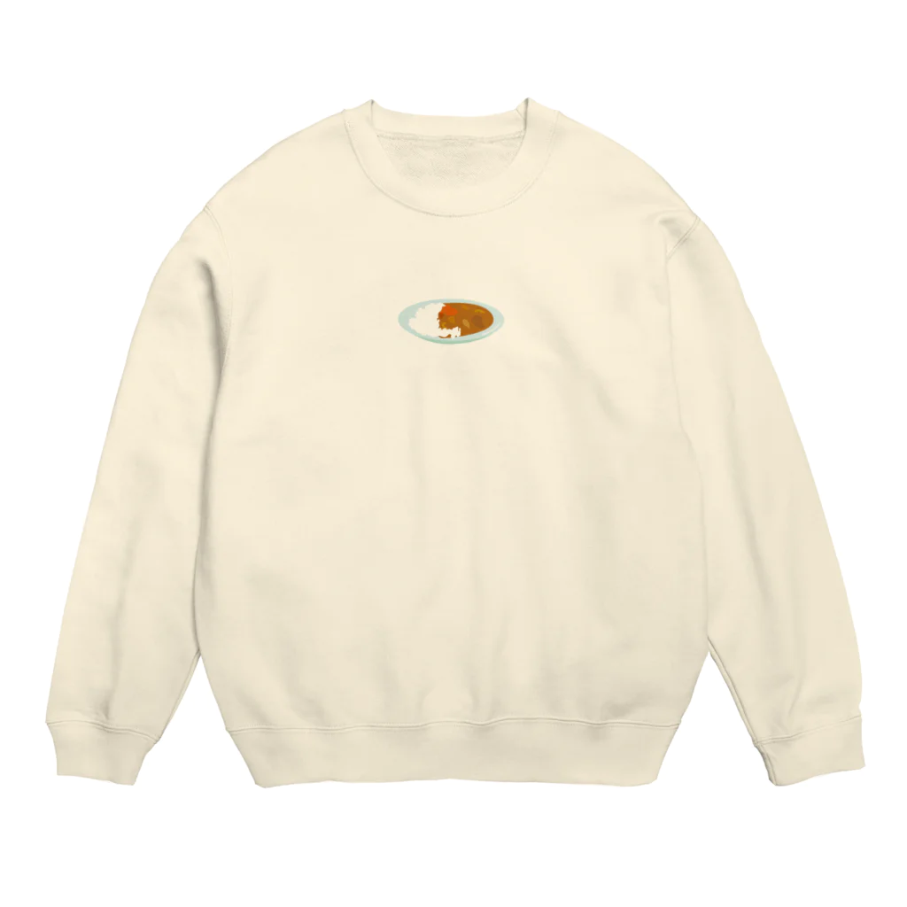 やなぎの華麗なるカレー Crew Neck Sweatshirt