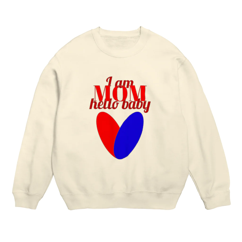 ms_tororoのマタニティTシャツ Crew Neck Sweatshirt