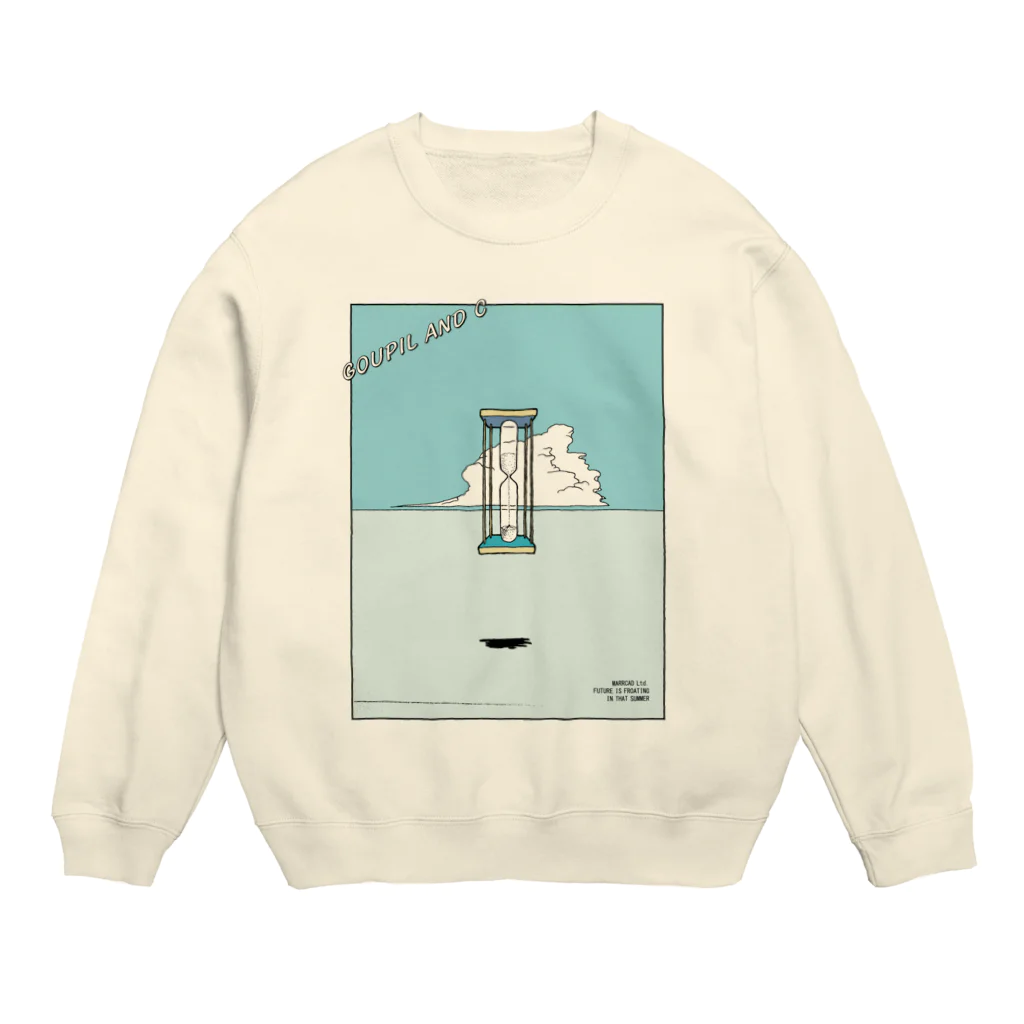 MARRCADの浮かぶ砂時計 Crew Neck Sweatshirt