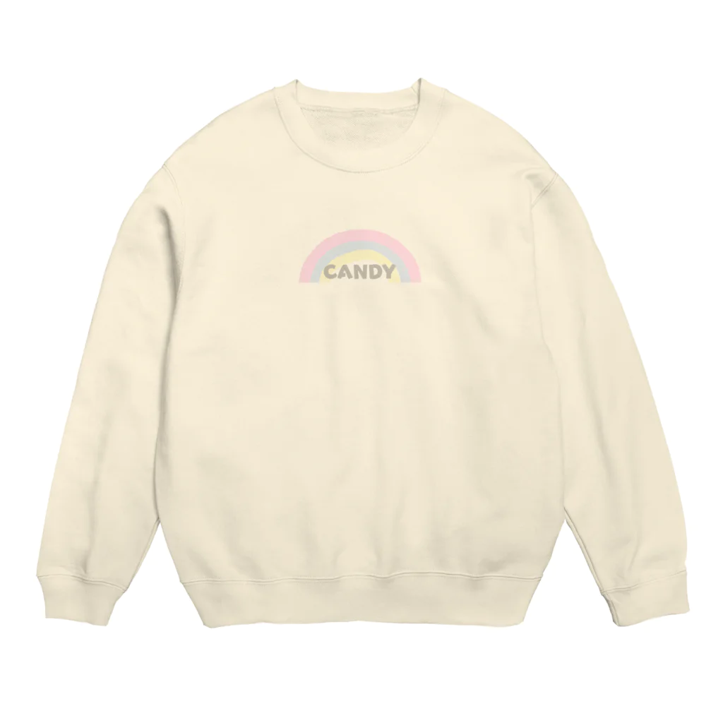 ナオ / CandyLip店のCANDY：3色虹 Crew Neck Sweatshirt