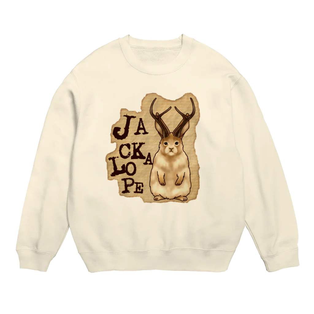 すとろべりーガムFactoryのUMA ジャッカロープ ver.2 Crew Neck Sweatshirt