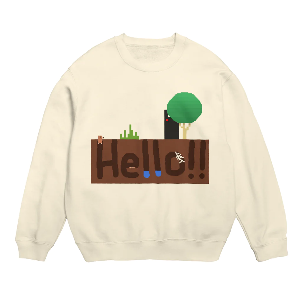 rs1019のHello!! Crew Neck Sweatshirt