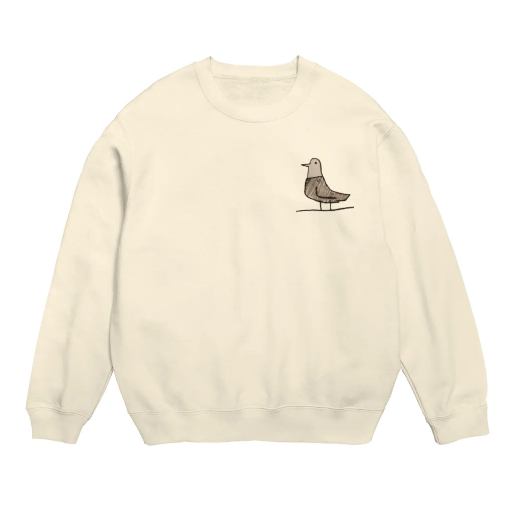 服は汚すもののとり no.2 Crew Neck Sweatshirt