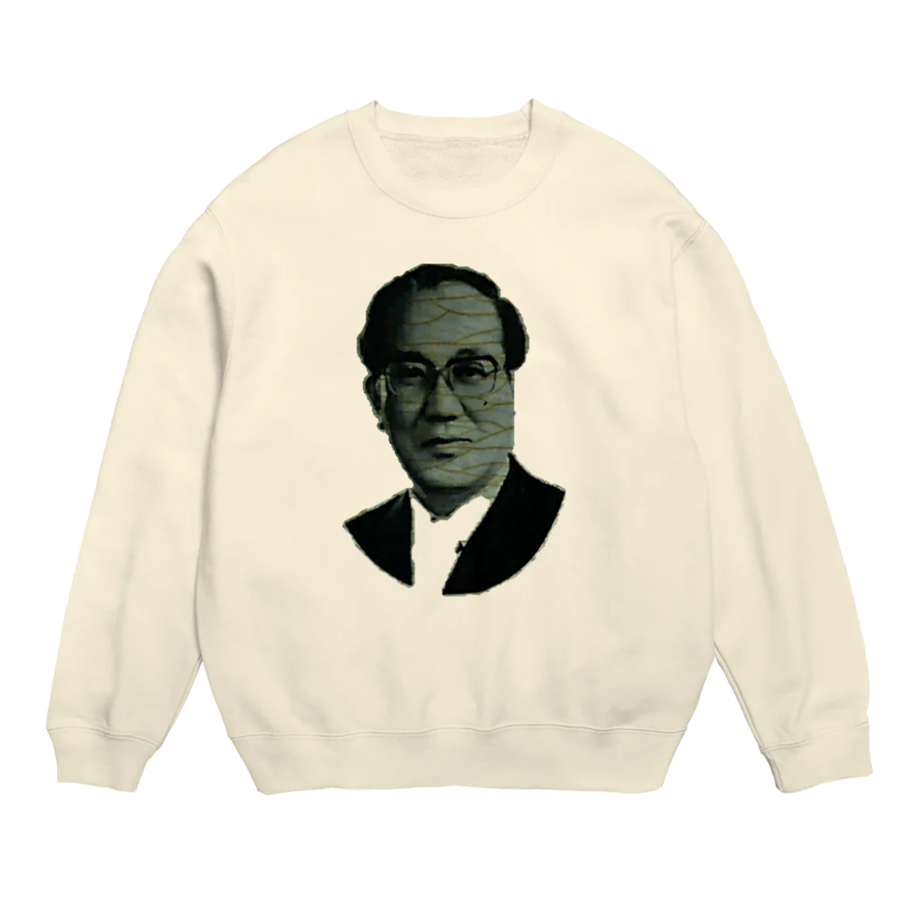 まっちゃんのブタ屋の男性のパーカー Crew Neck Sweatshirt