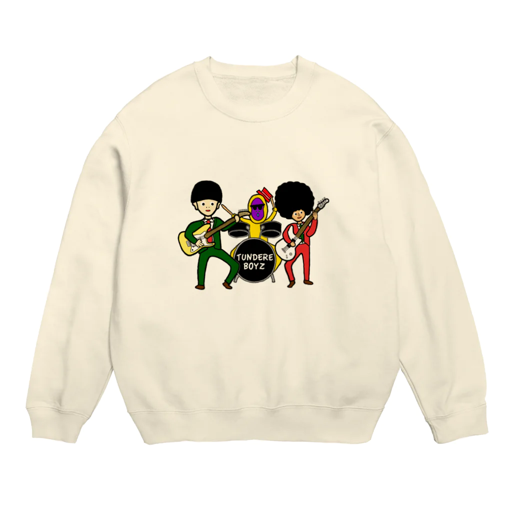 ツンデレボーイズのスリーピースバンド Crew Neck Sweatshirt