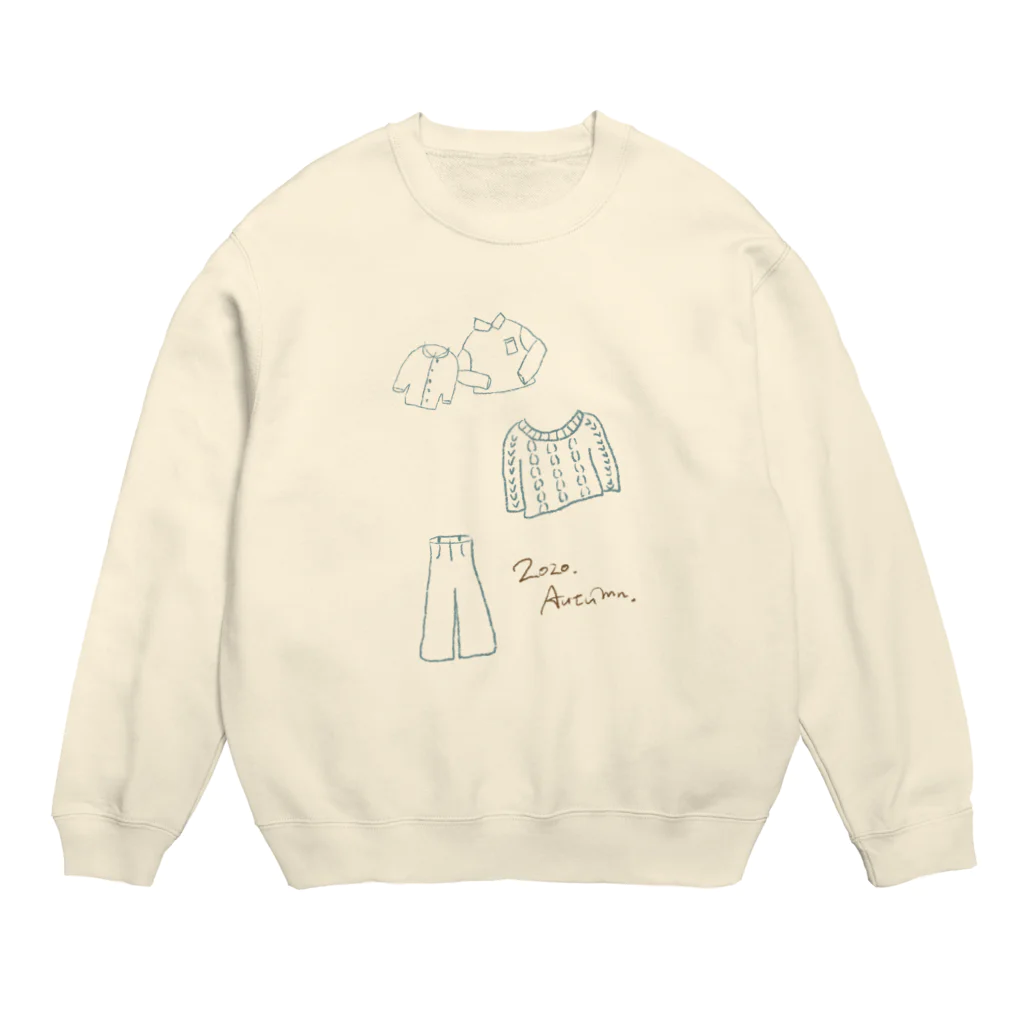 champ designの秋と冬のおようふくコレクション Crew Neck Sweatshirt