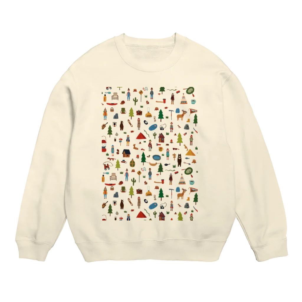 HOME TOWNのアウトドアキャンプ Crew Neck Sweatshirt