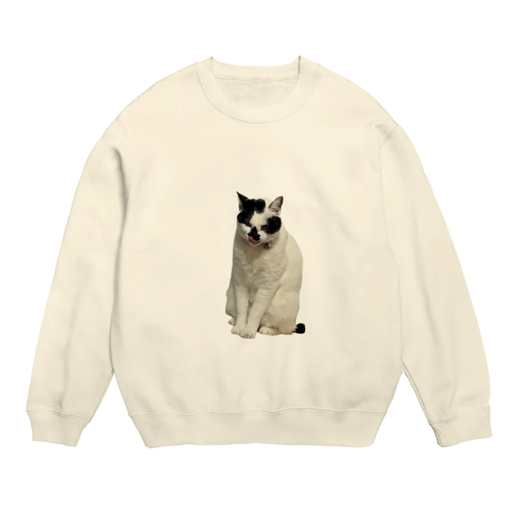 温室育ちの極悪まる Crew Neck Sweatshirt