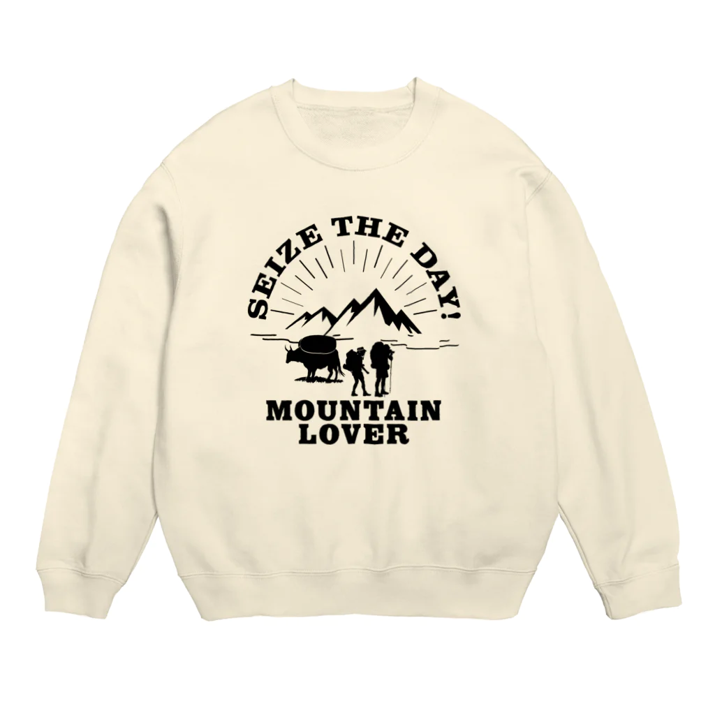 UNIREBORN WORKS ORIGINAL DESGIN SHOPのMountain LOVER Crew Neck Sweatshirt