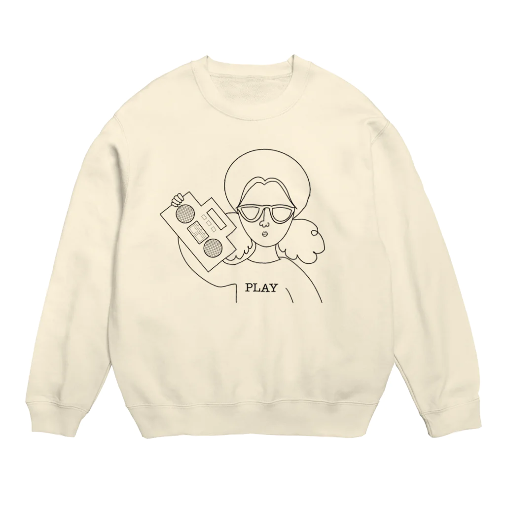 from AのミスターPlay Crew Neck Sweatshirt