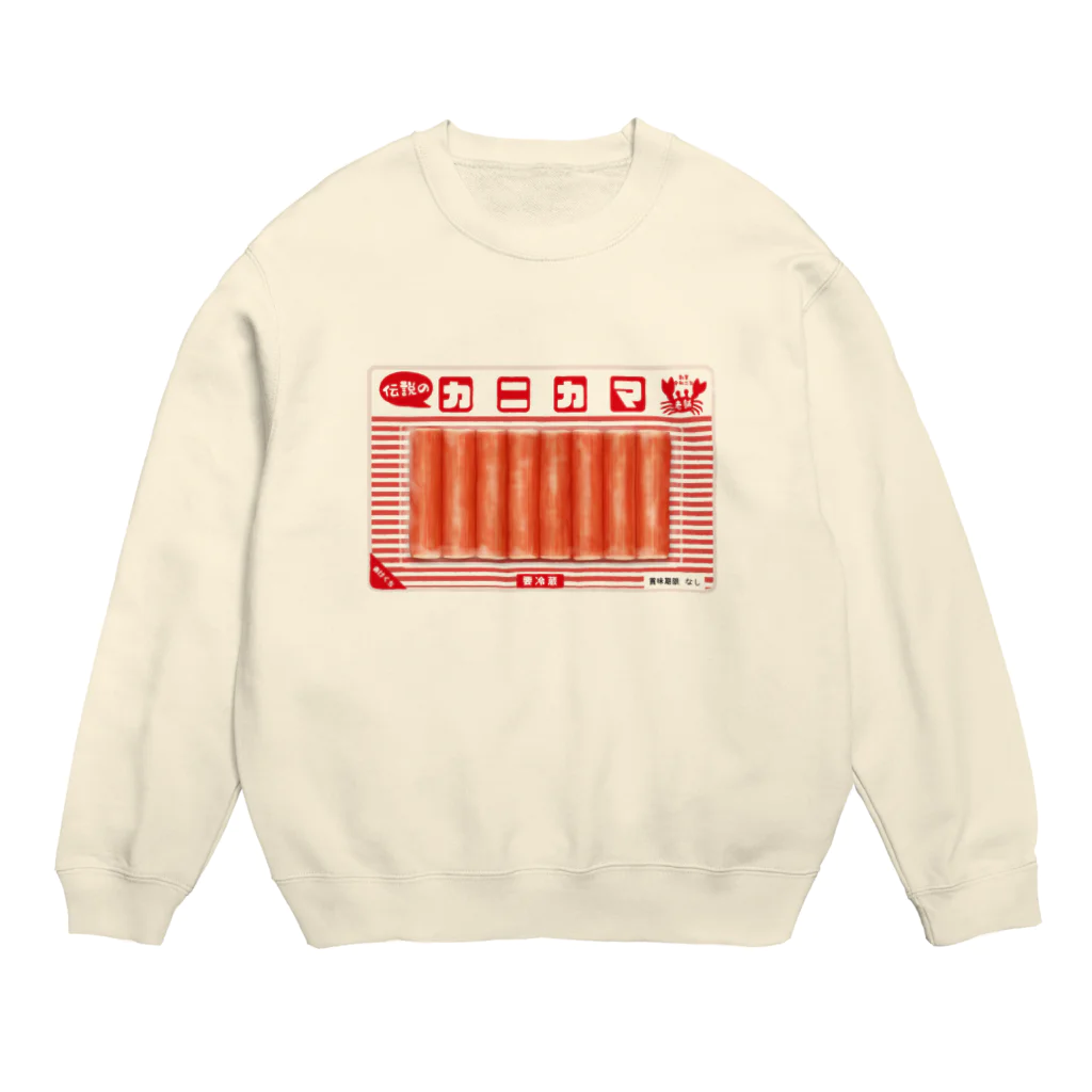 すとろべりーガムFactoryの伝説のカニカマ Crew Neck Sweatshirt