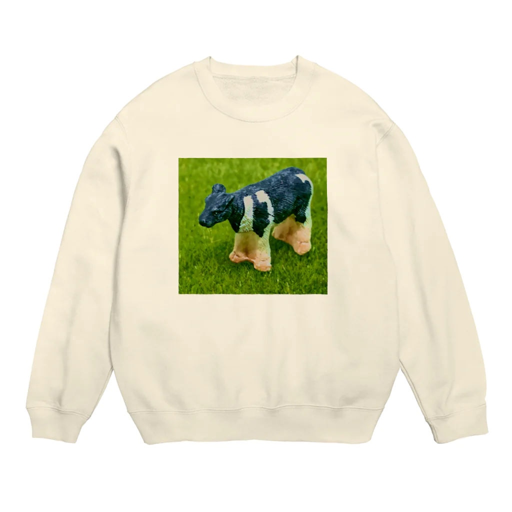 コナカマ通販SUZURI支店のCOW-2021 Crew Neck Sweatshirt