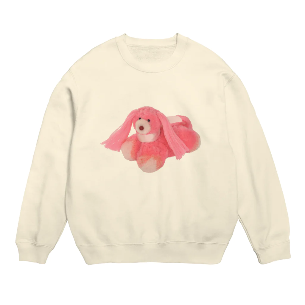 KAHOのロングヘアピンク Crew Neck Sweatshirt