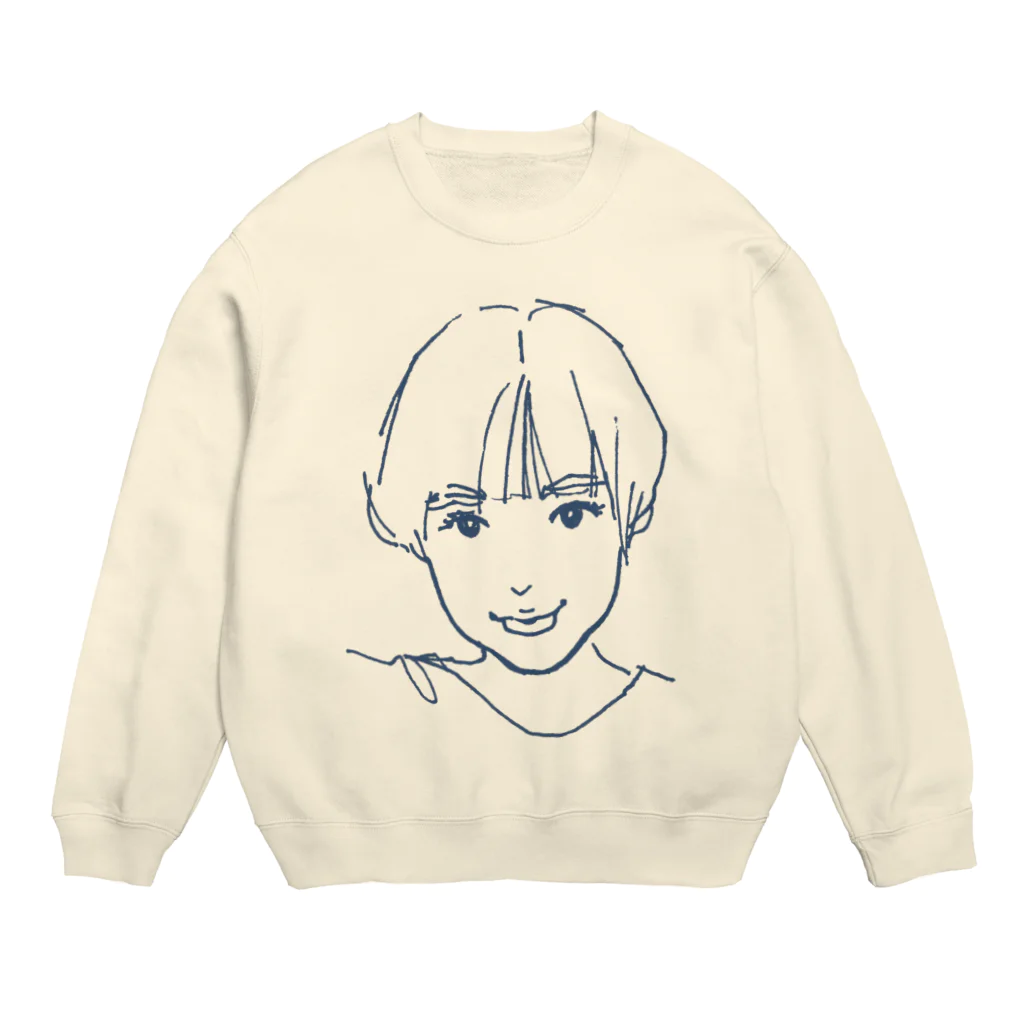 引ききき出し屋の夏子 Crew Neck Sweatshirt