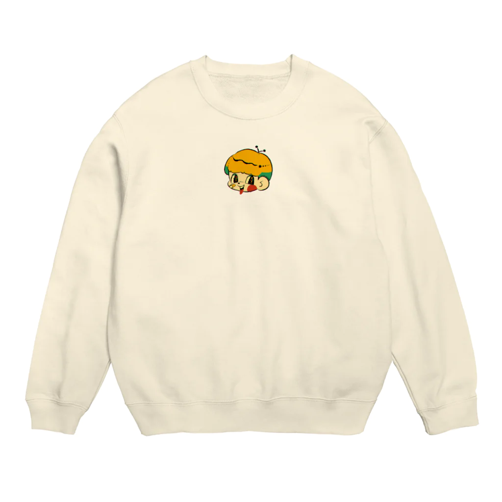 愉快レトロ雑貨屋★39太郎のミニ★ヤンチャボ〜ヤ Crew Neck Sweatshirt