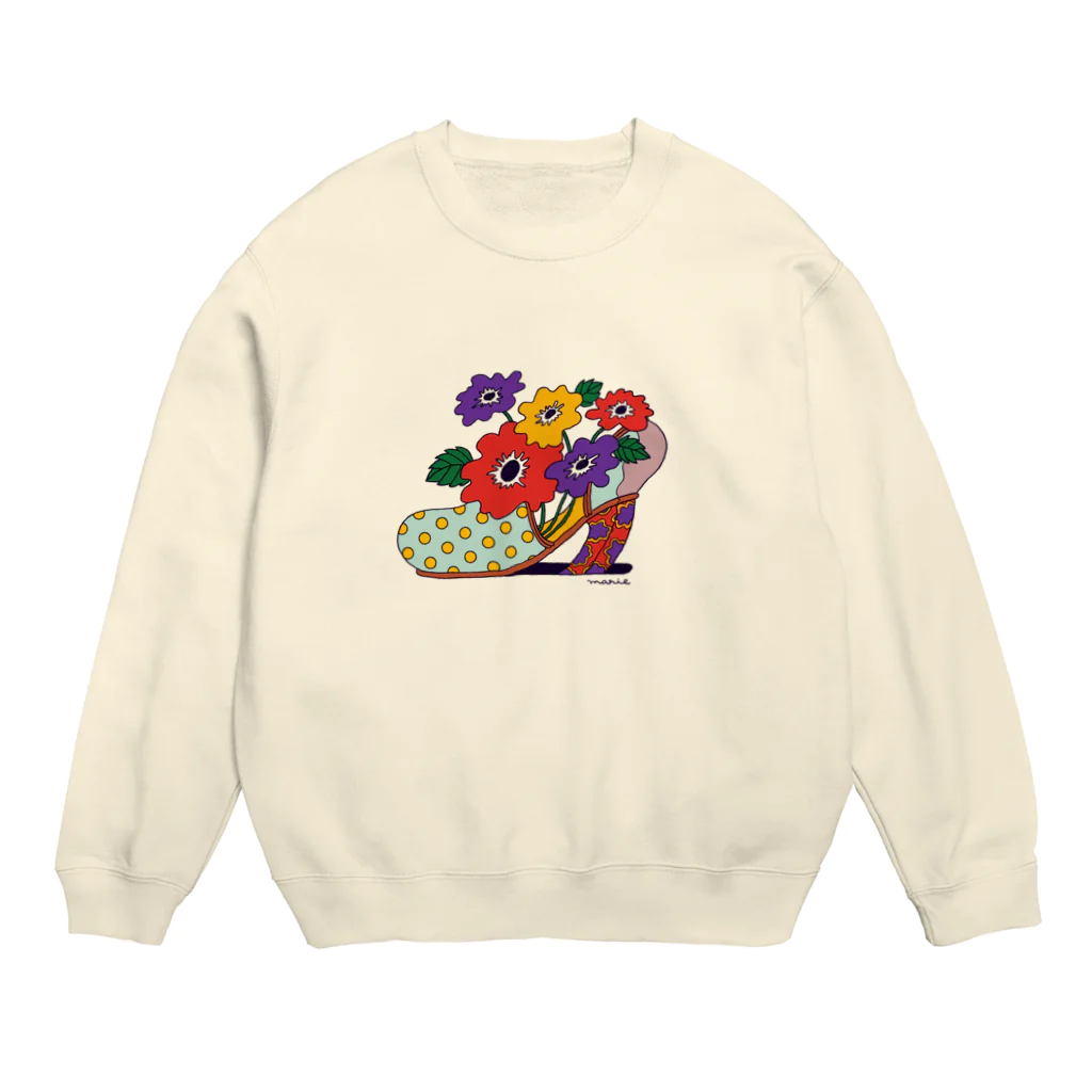 ワタナベ マリエのGood shoes take you to good places. Crew Neck Sweatshirt