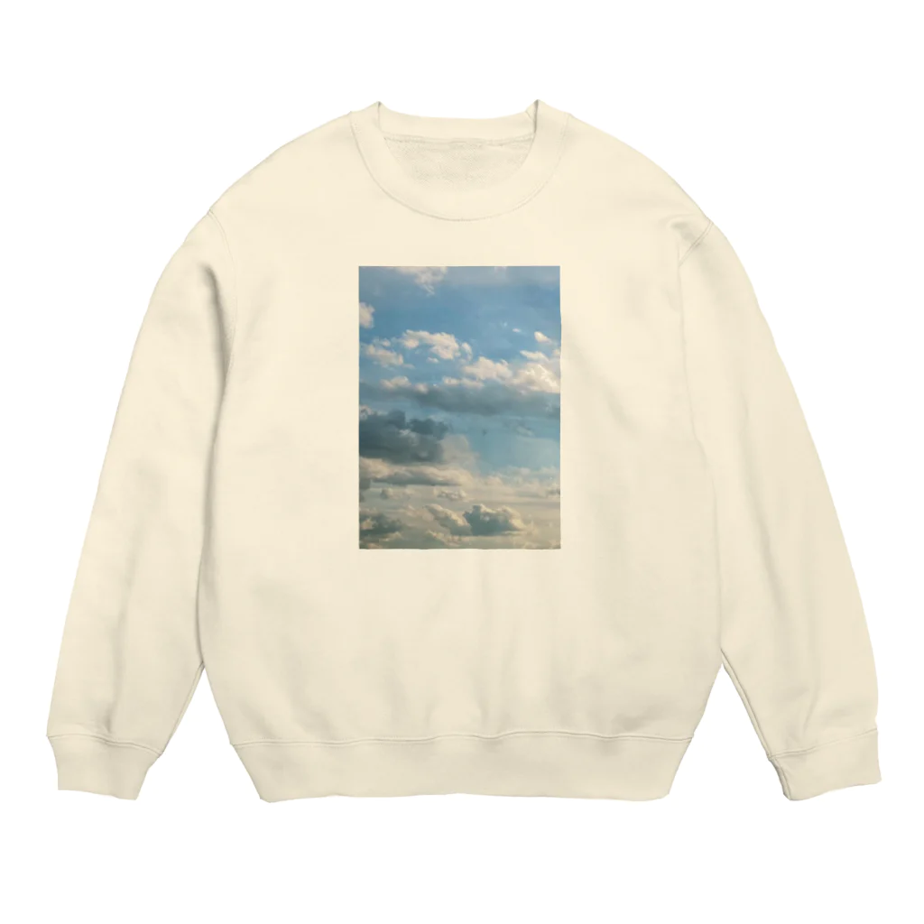 ウマの青空 Crew Neck Sweatshirt