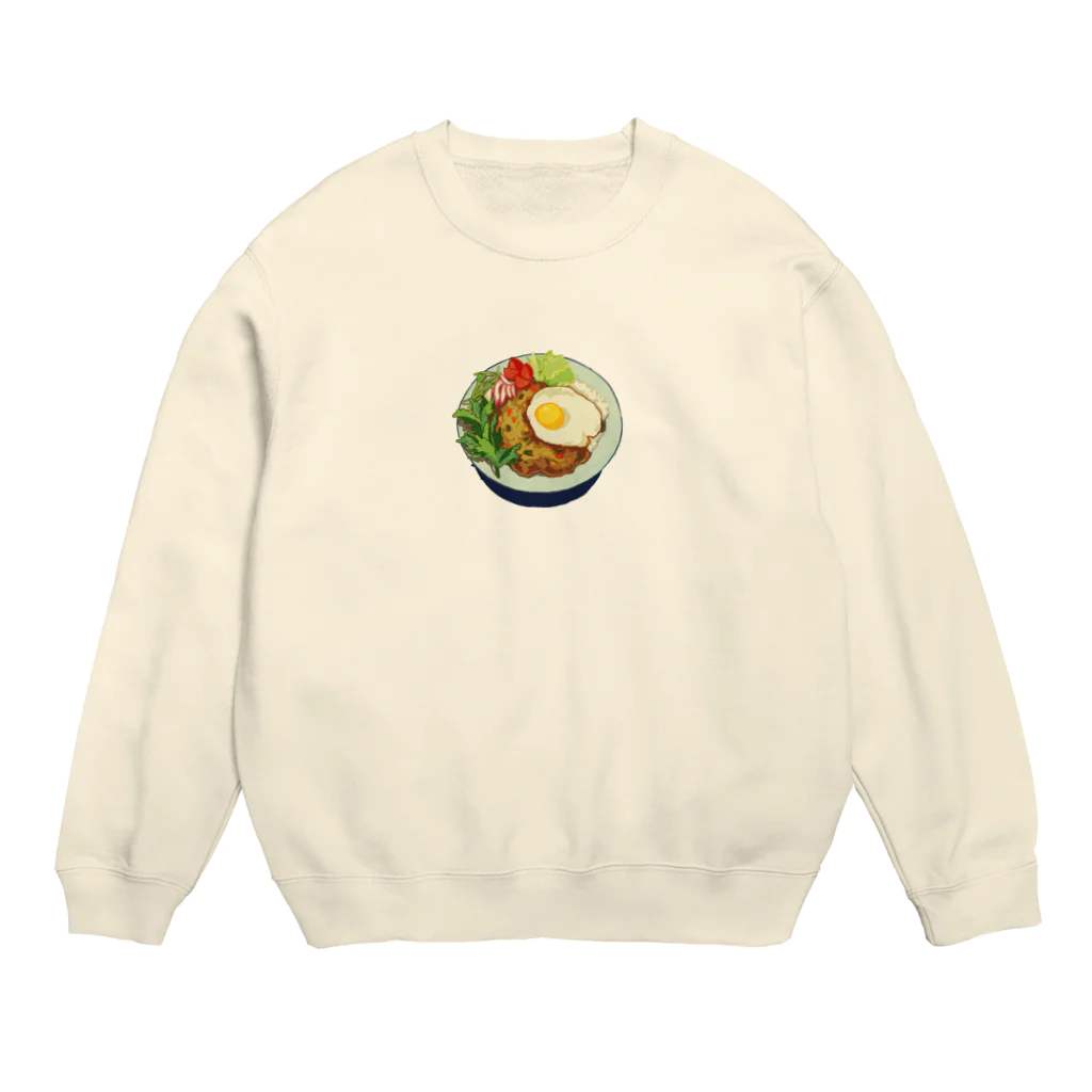 ｱｺﾞｳのガパオライス Crew Neck Sweatshirt