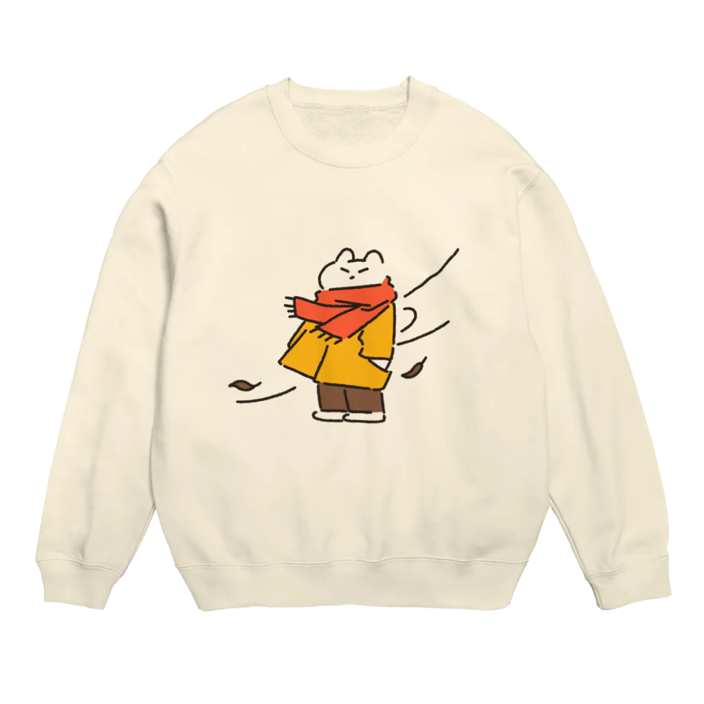 鱒野のこがらし Crew Neck Sweatshirt