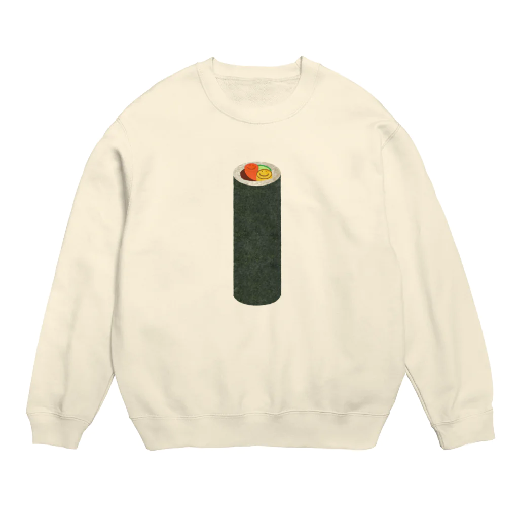 shechewsの巻き寿司タイ Crew Neck Sweatshirt