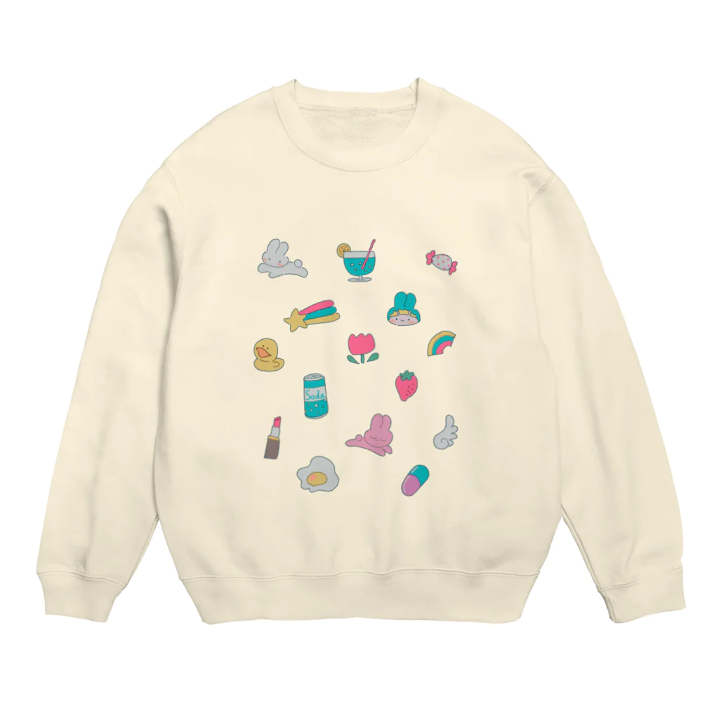 𝙩𝙚𝙩𝙚𝙢𝙞𝙚のちょび Crew Neck Sweatshirt