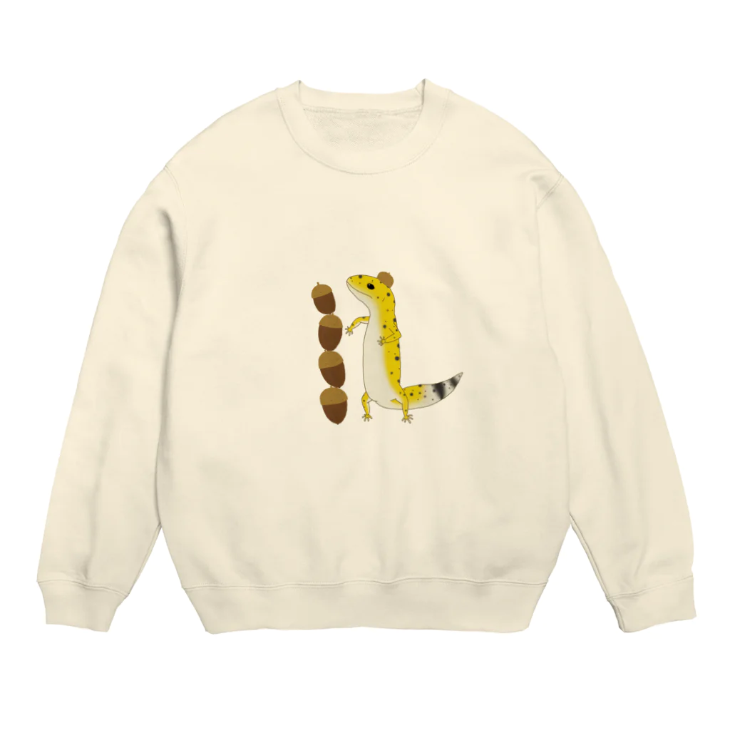 まきこのどんぐりと背比べ Crew Neck Sweatshirt