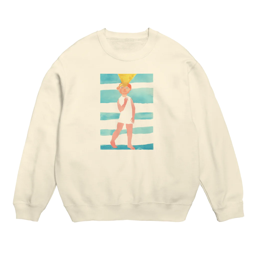 momenkoTWの頭開Psycheちゃん01 Crew Neck Sweatshirt