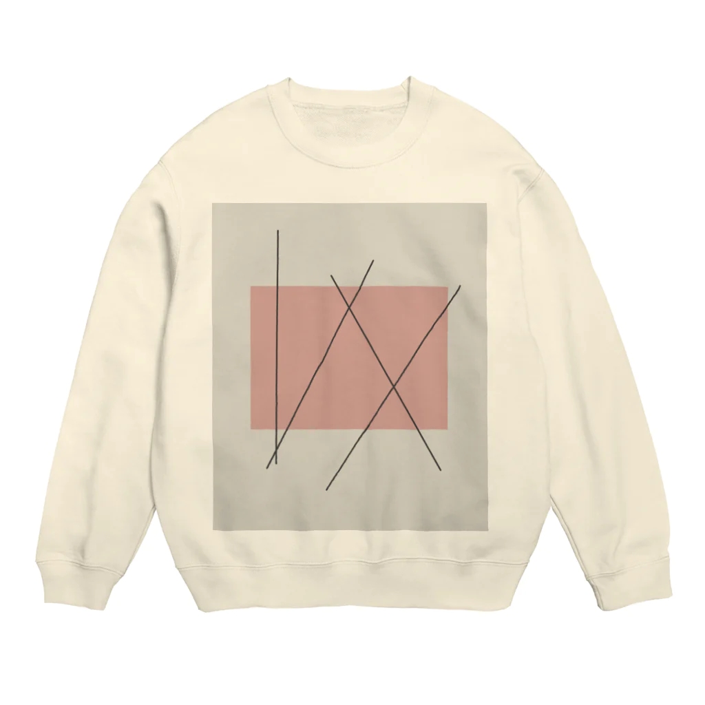 アトリエヱキパの無言～mugon～5 Crew Neck Sweatshirt